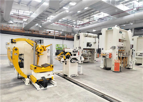 Metal Stamping Line for BYD Group | SUNRUI Unwidner Straightener Feeder