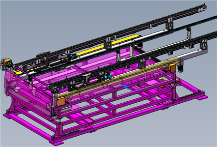 Magnetic belt conveyor